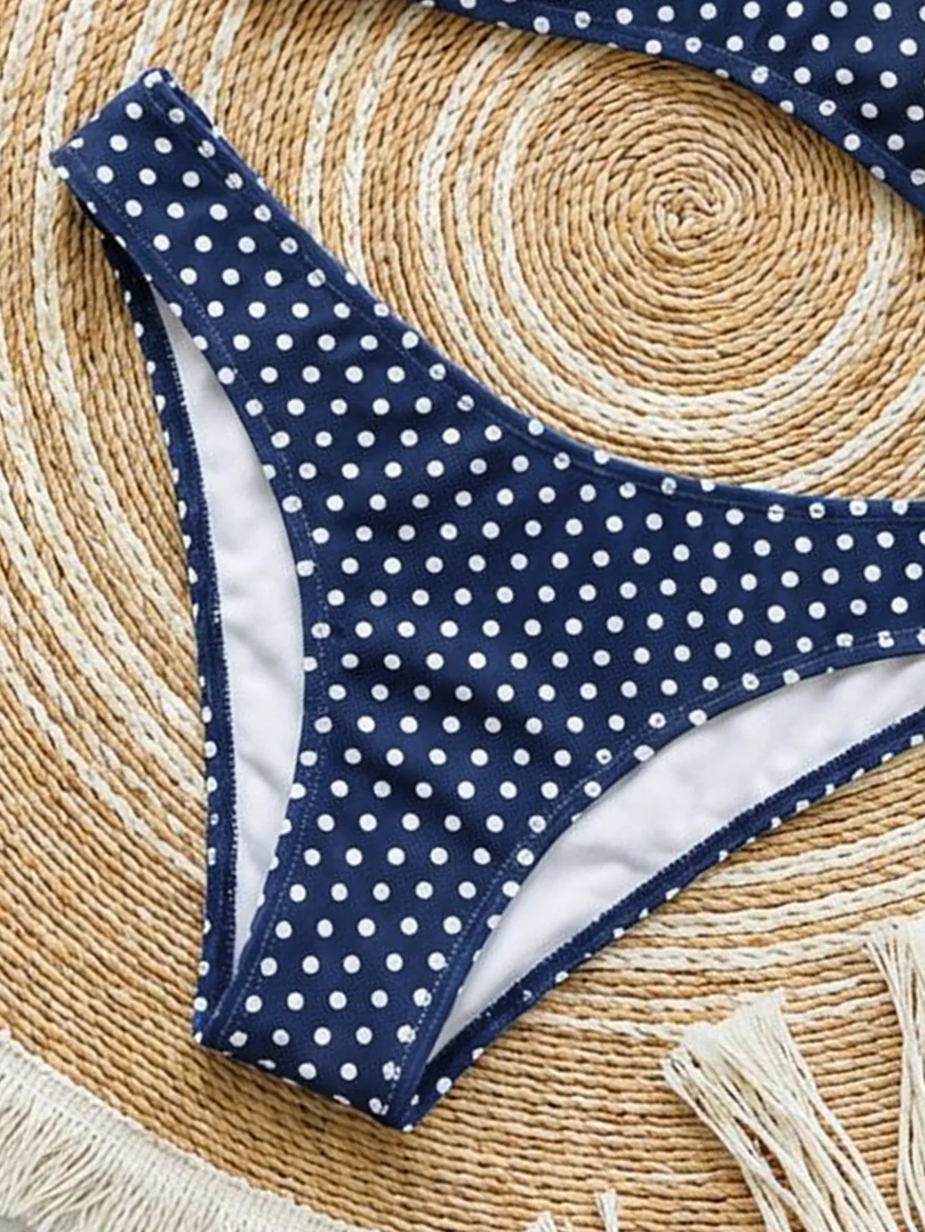 Sexy Polka Dot Print Bikini Set