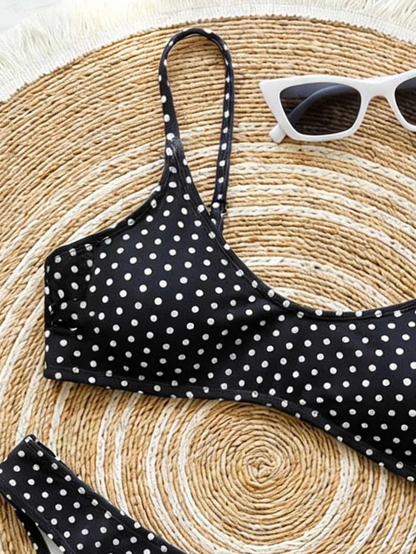 Sexy Polka Dot Print Bikini Set